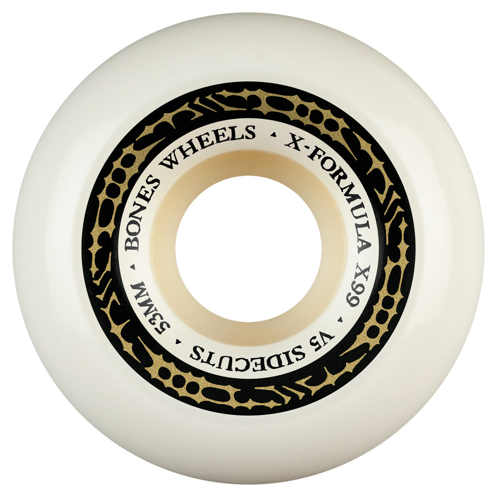 53mm X-FORMULA V5 SIDE-CUT 99A SKATEBOARD WHEELS