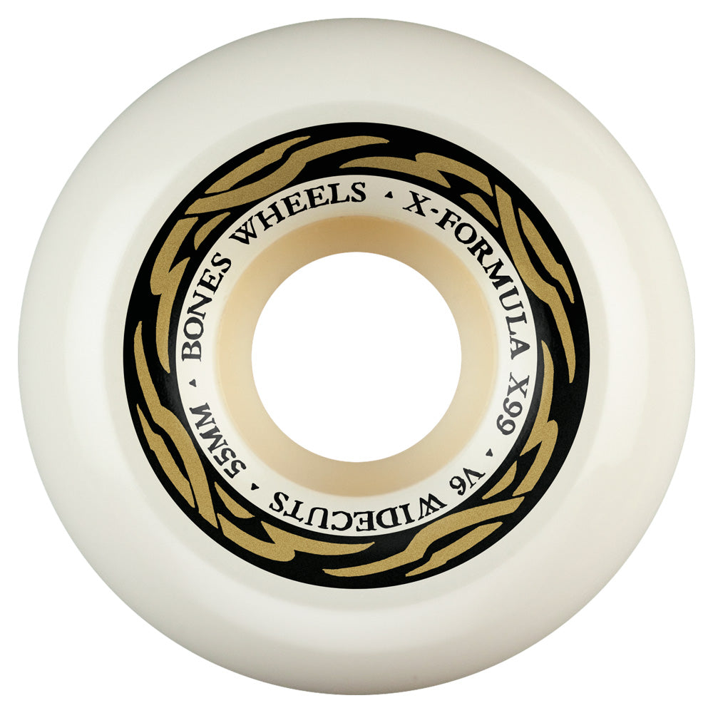 55mm X-FORMULA V6 WIDE-CUT 99A SKATEBOARD WHEELS