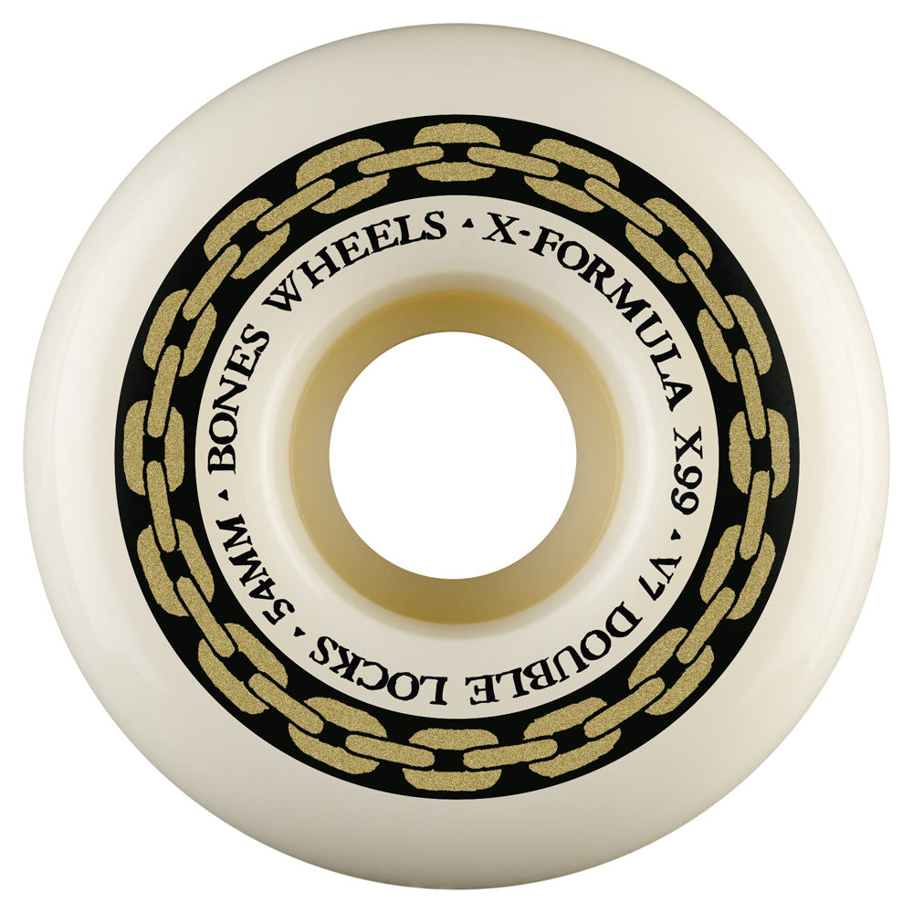 54mm X-FORMULA DOUBLE LOCKS V7 99A SKATEBOARD WHEELS