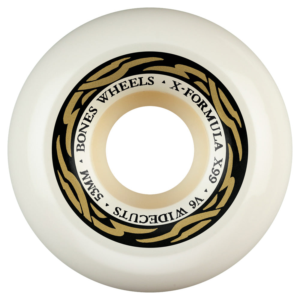 53mm X-FORMULA V6 WIDE-CUT 99A SKATEBOARD WHEELS
