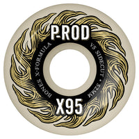 52mm X-FORMULA P-ROD V5 SIDECUT 95A PRO WHEELS