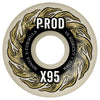 53mm X-FORMULA P-ROD V5 SIDECUT 95A PRO WHEELS