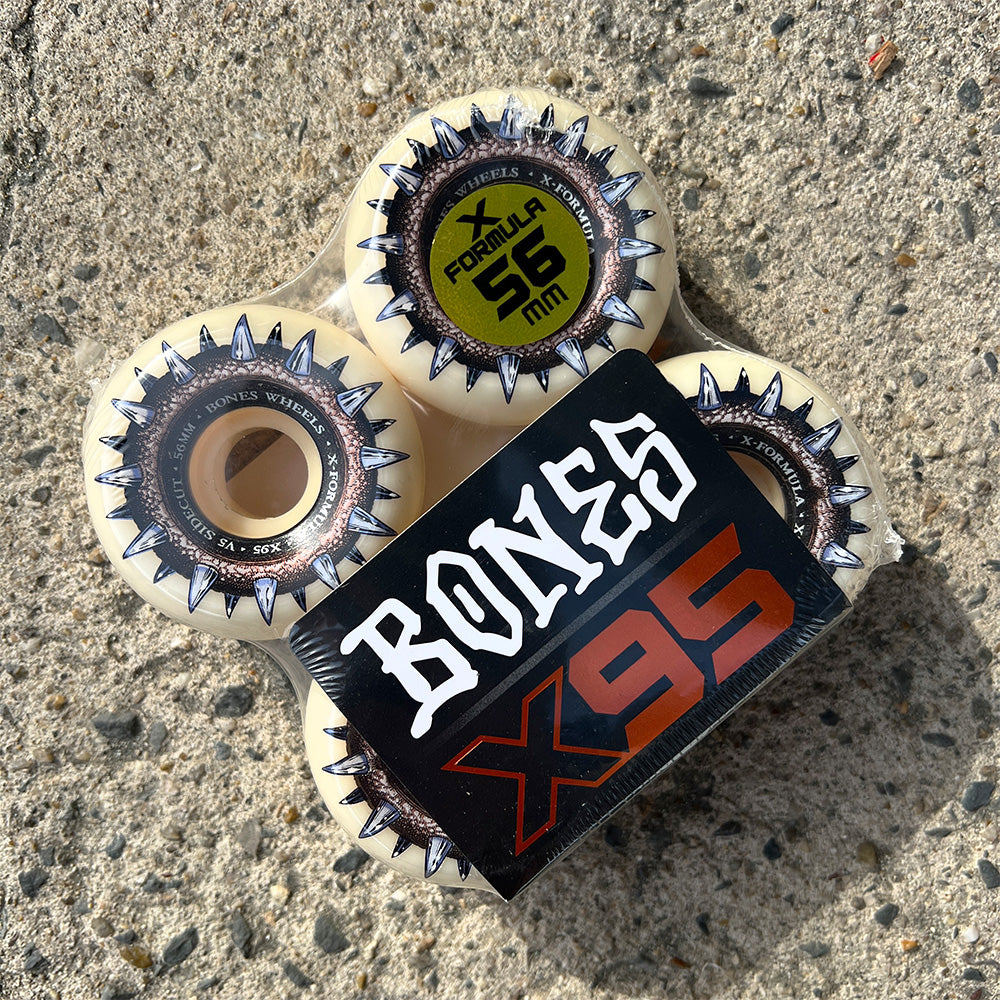 56mm X-FORMULA STREET CLEATS V5 SIDECUT 95A WHEELS