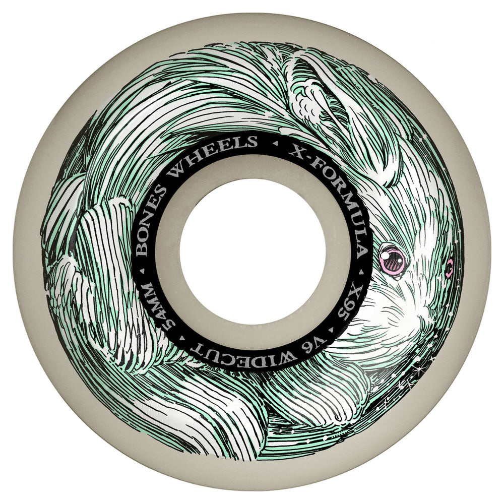 54mm X-FORMULA MONEY BUNNY V6 WIDECUT 95A WHEELS