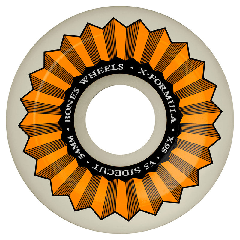 54mm X-FORMULA V5 SIDECUT 95A SKATEBOARD WHEELS