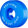 52mm C-CUT "2" 101A BLUE SKATEBOARD WHEELS