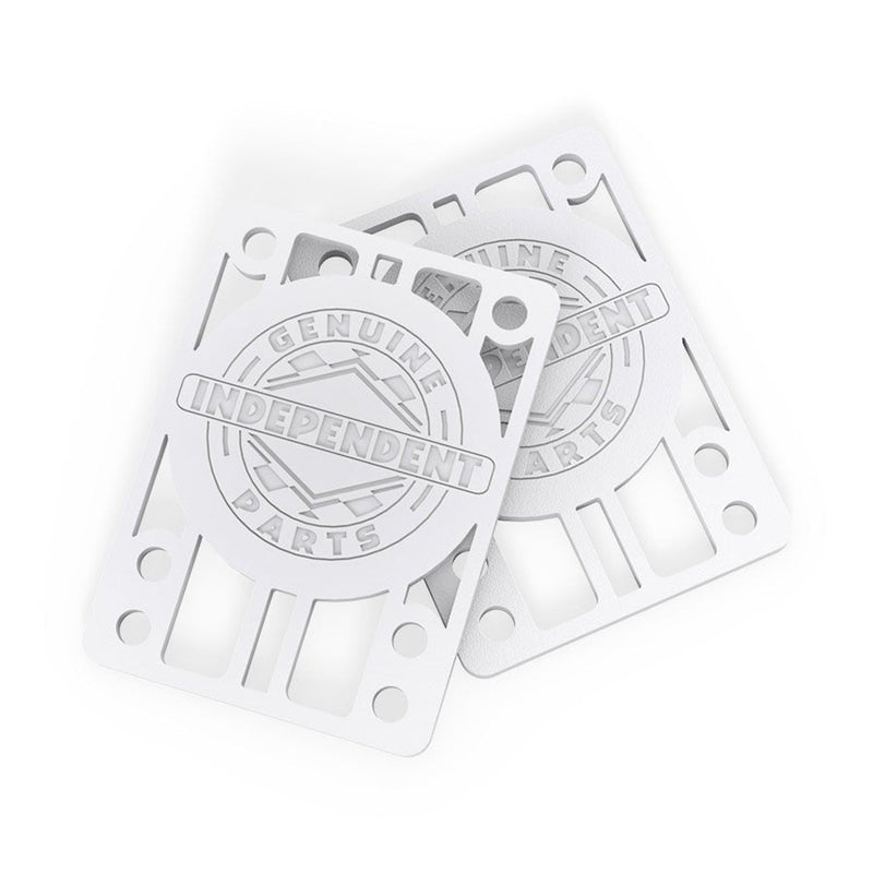 GENUINE PARTS 1/8" RISERS WHITE