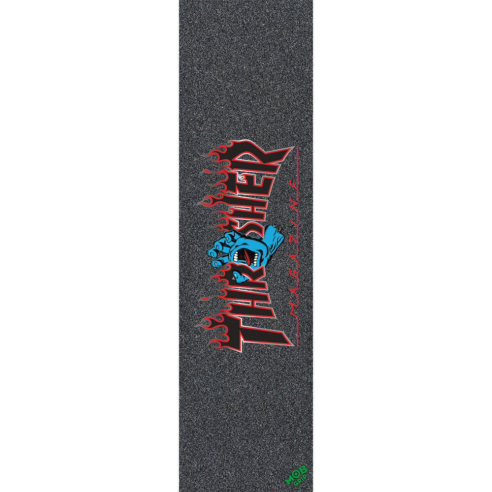 11.0in x 33.0in THRASHER X SC SCREAMING FLAME LOGO SHEET