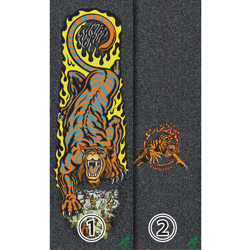 11in x 33in SANTA CRUZ SALBA TIGER SHEET