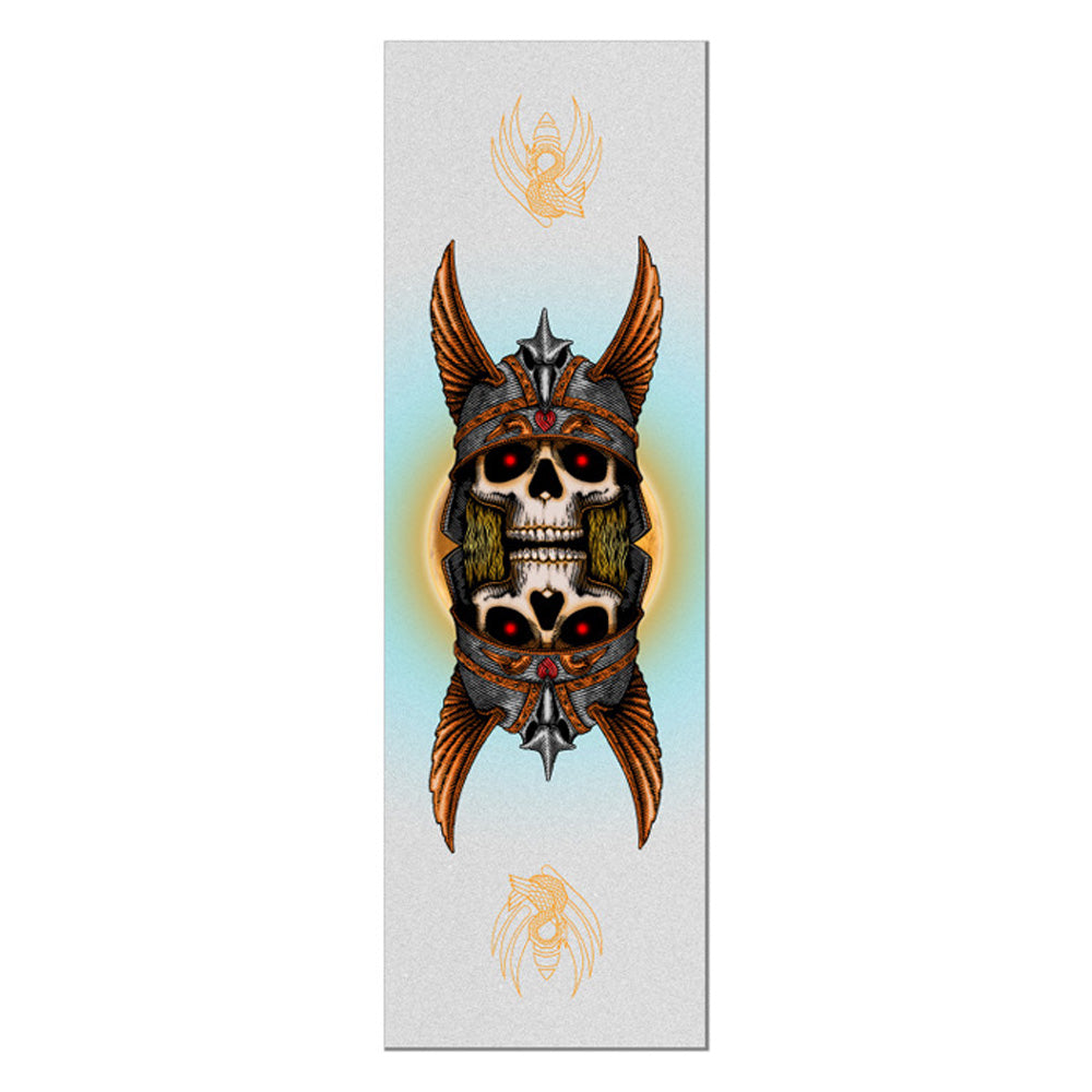 10.5in x 33in ANDRSN SKULL EGG CLEAR GRIP TAPE SHEET