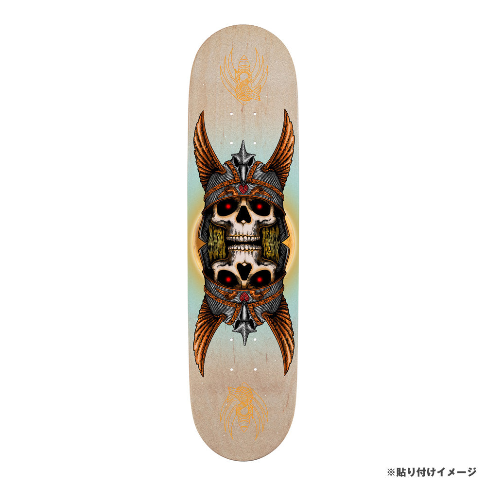 10.5in x 33in ANDRSN SKULL EGG CLEAR GRIP TAPE SHEET