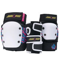 STREET GEAR 3-PACK PAD SET SANTA CRUZ SIGNATURE EDITION YOUTH