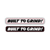 8in x 1in BTG SPEED BAR STICKER