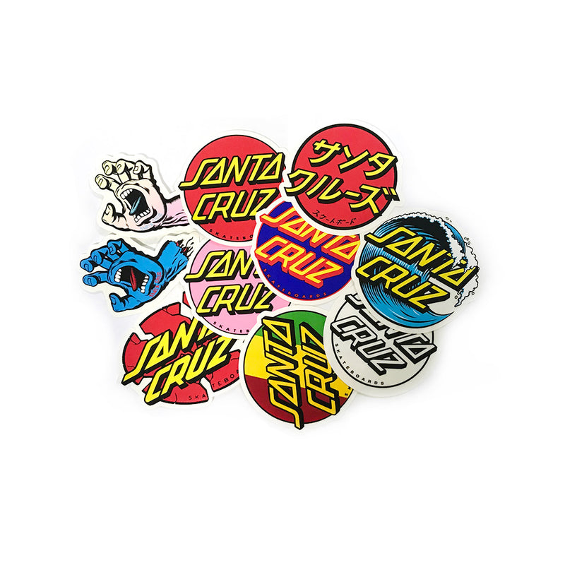 PACK OF 10 ASSORTED STICKER