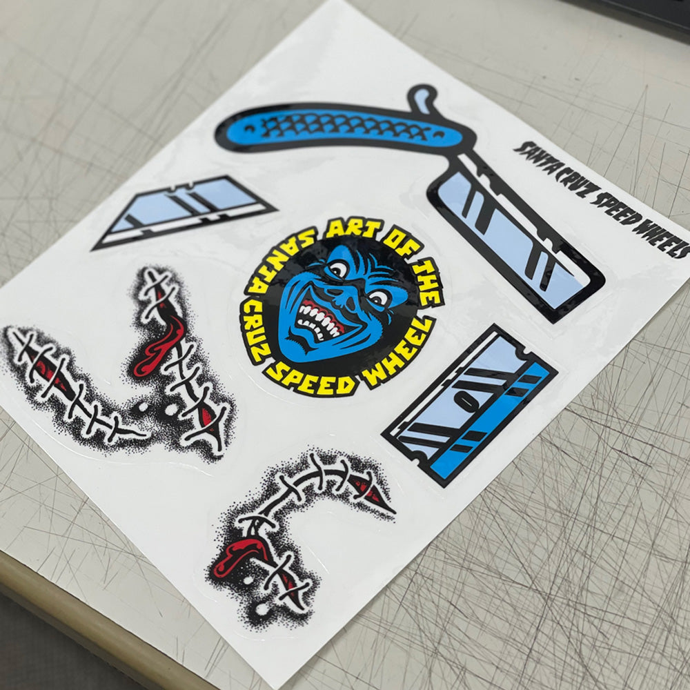 7in x 7.5in SW CUTTER STICKER SHEET