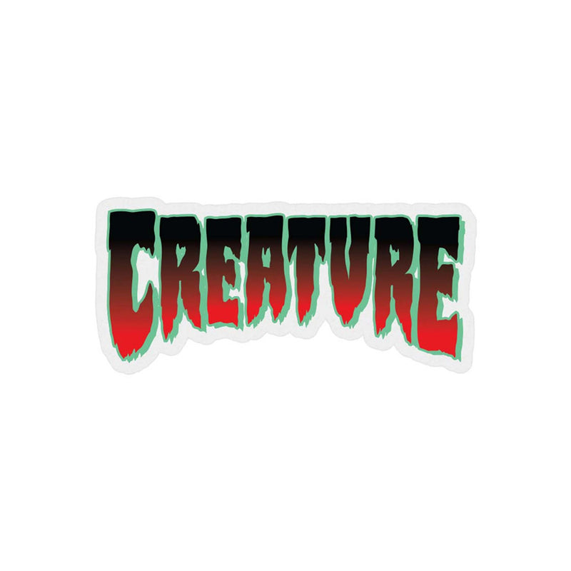 4.06in x 1.9in LOGO HORROR STICKER