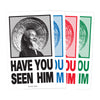 4.25 x 2.875inch HAVE U SEEN HIM STICKER