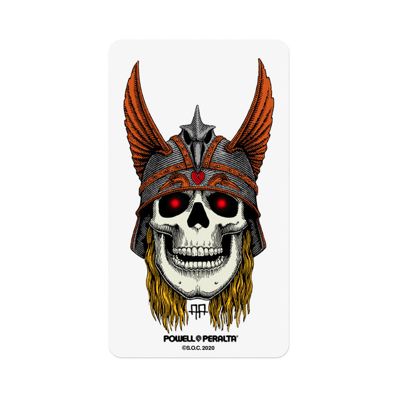 3.5in x 6in ANDY ANDERSON SKULL STICKER