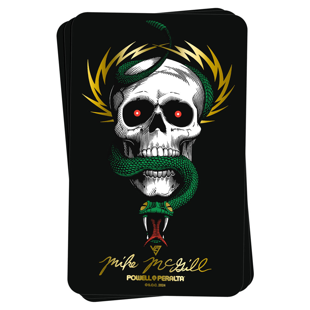 3.75 x 6inch MIKE MCGILL MCTWIST 40TH STICKER