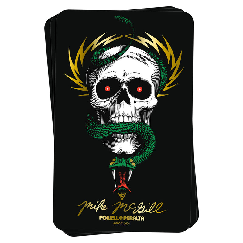 3.75 x 6inch MIKE MCGILL MCTWIST 40TH STICKER