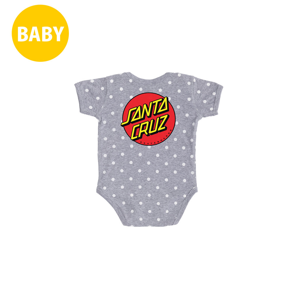 CLASSIC DOT ONE PIECE S/S INFANT BABY