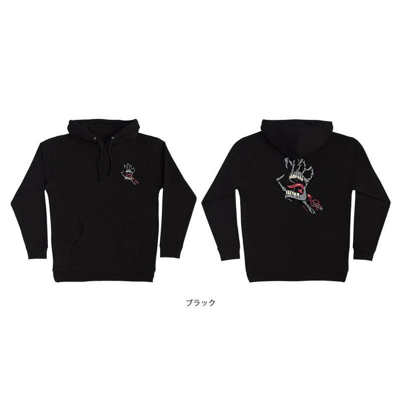 BONE HAND CRUZ P/O HOODED SWEATSHIRT