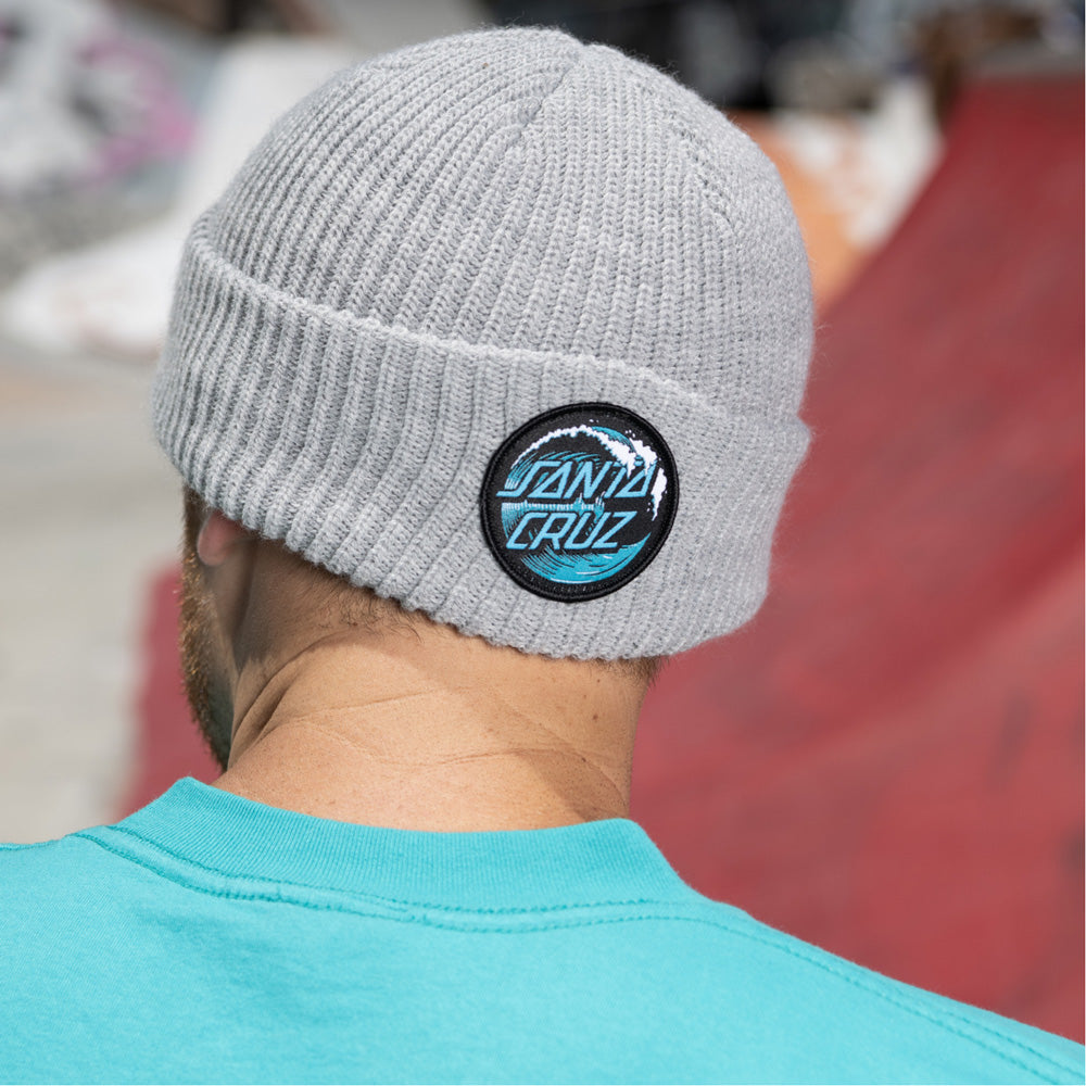 WAVE DOT LONG SHOREMAN BEANIE HAT