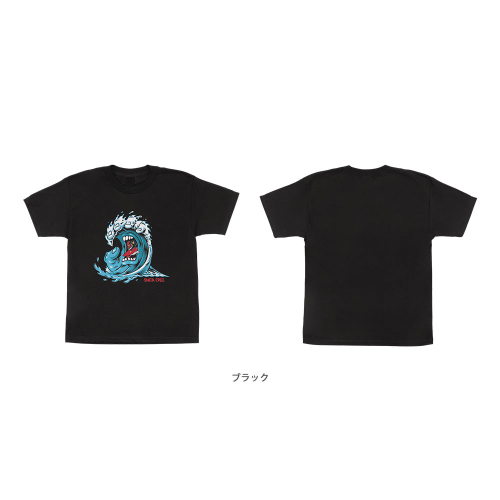 SCREAMING WAVE FRONT S/S REGULAR T-SHIRT YOUTH
