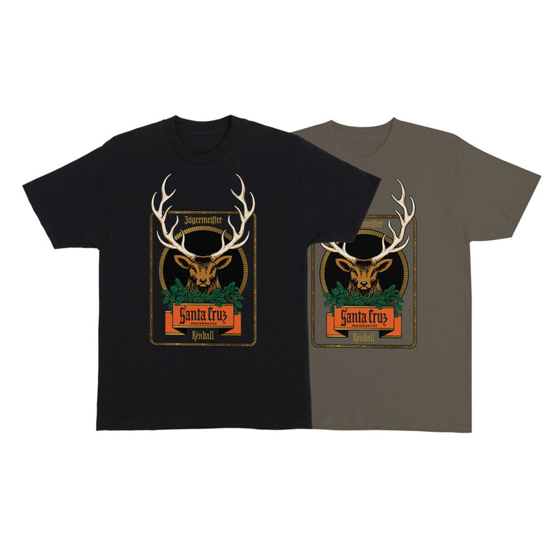 JGERMEISTER KENDALL DEER FRONT S/S REGULAR T-SHIRT