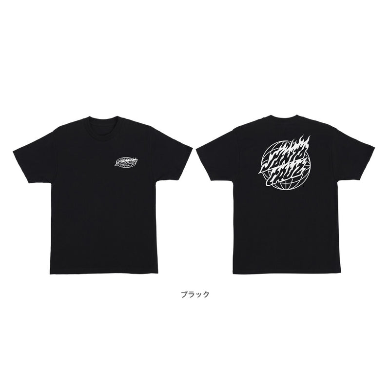 GLOBAL FLAME DOT MONO S/S REGULAR T-SHIRT