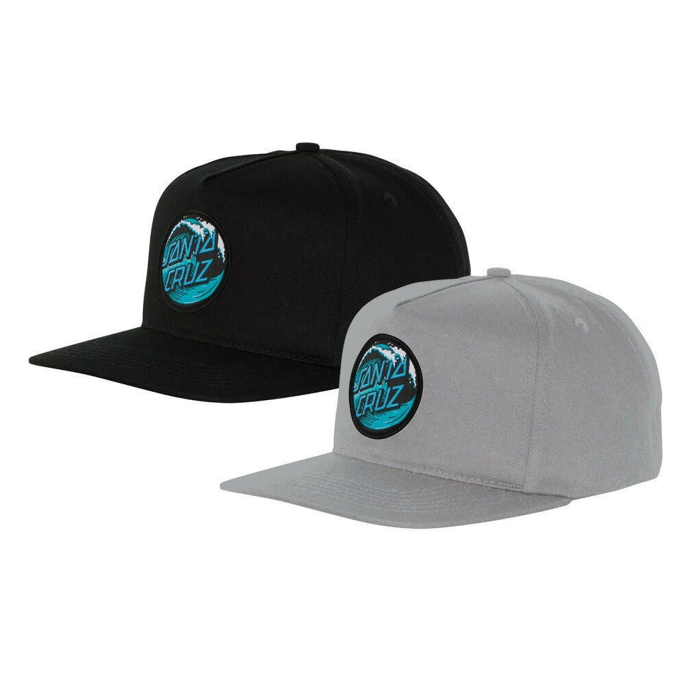 WAVE DOT SNAPBACK HAT