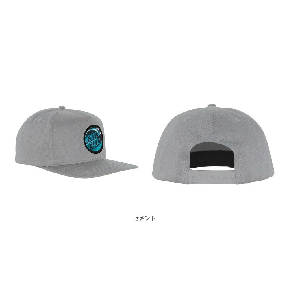 WAVE DOT SNAPBACK HAT