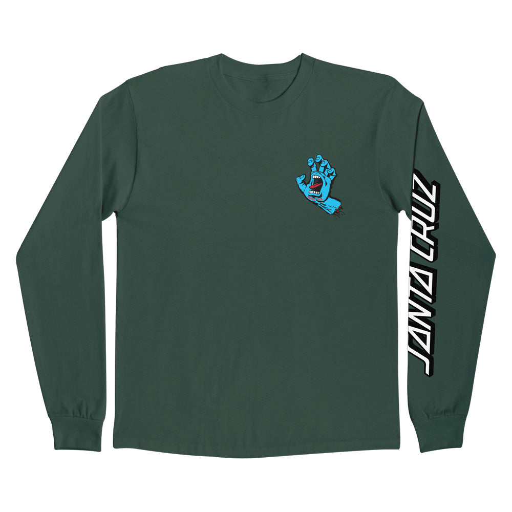 SCREAMING HAND L/S REGULAR T-SHIRT