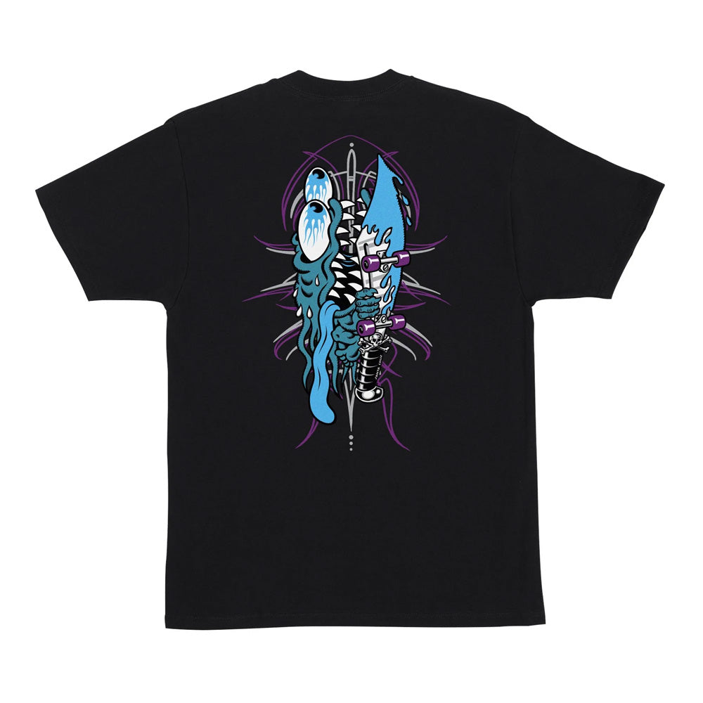 MEEK PINSTRIPE SLASHER S/S REGULAR T-SHIRT