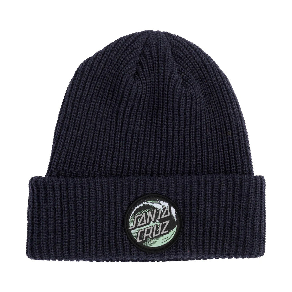 WAVE DOT LONG SHOREMAN BEANIE HAT