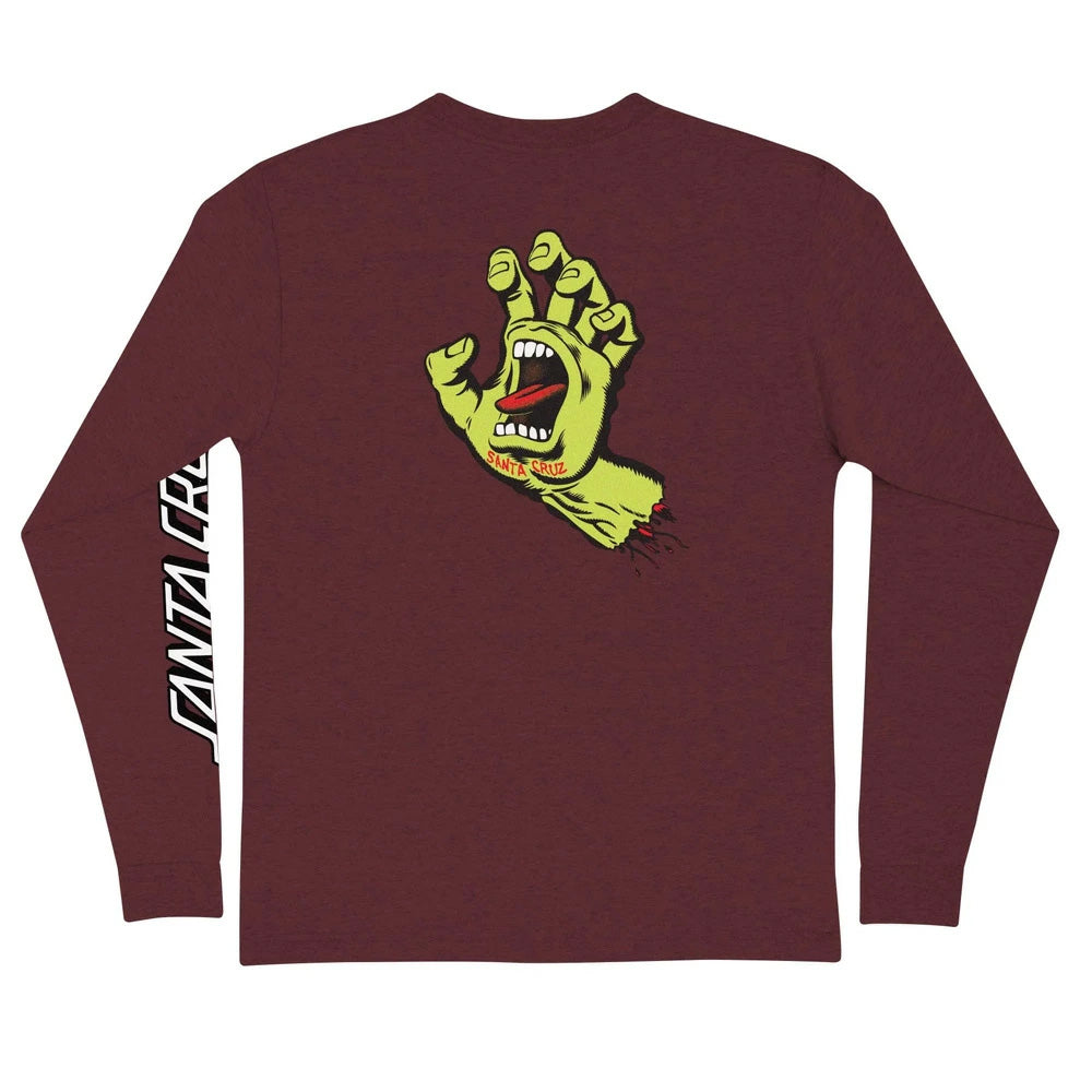 SCREAMING HAND L/S REGULAR T-SHIRT