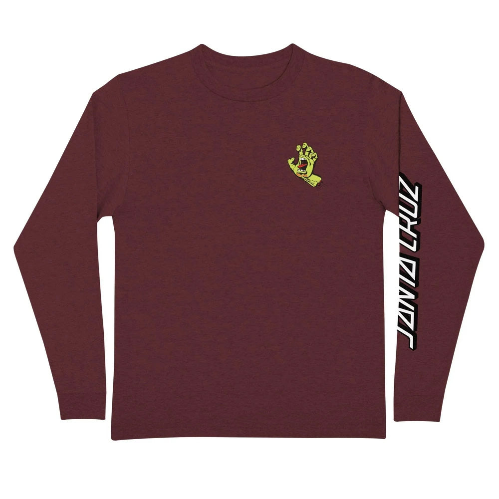 SCREAMING HAND L/S REGULAR T-SHIRT