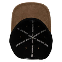 SCRATCHED CORDUROY SNAPBACK HAT