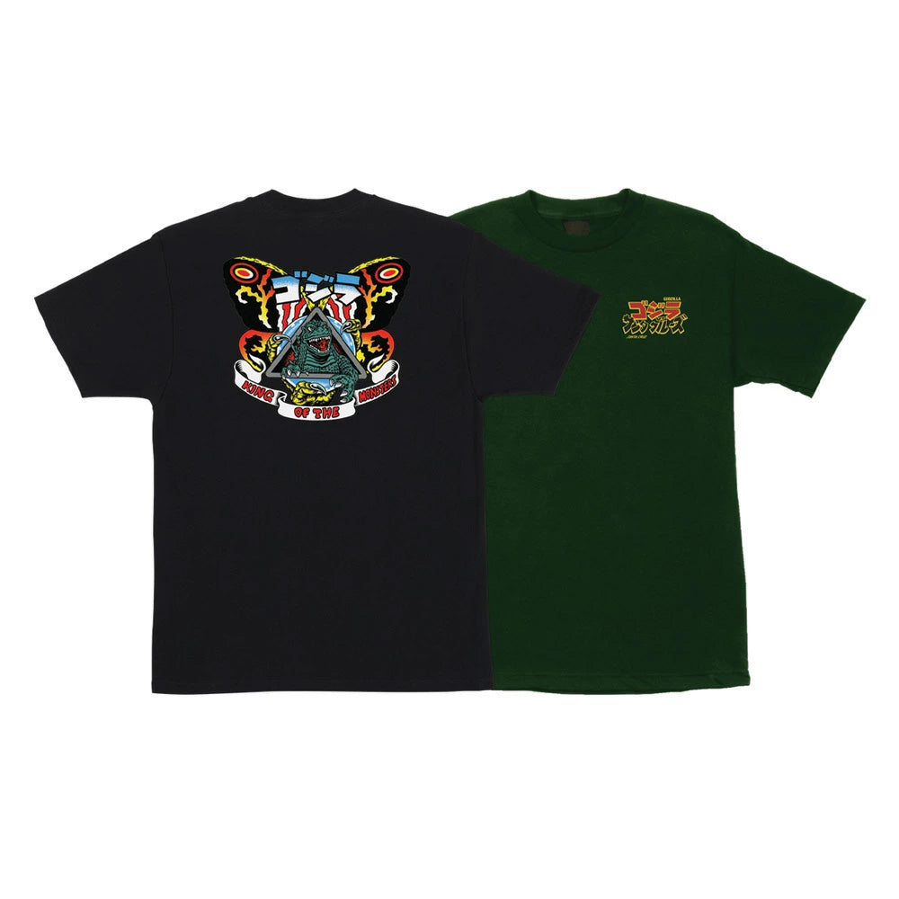 GODZILLA NATAS MOTHRA STRIPES S/S REGULAR T-SHIRT – ハスコ GODZILLA NATAS MOTHRA STRIPES S/S REGULAR T-SHIRT – ハスコ