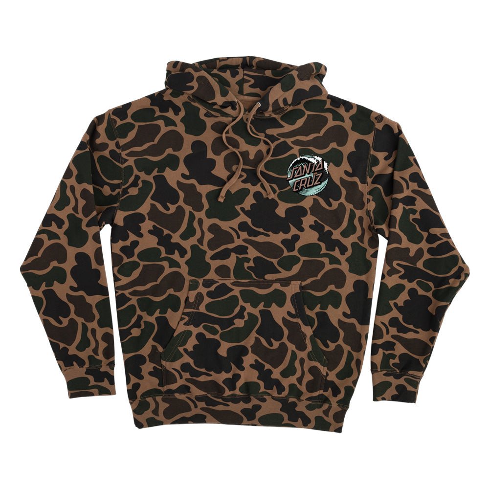 WAVE DOT P/O HOODED SWEATSHIRT