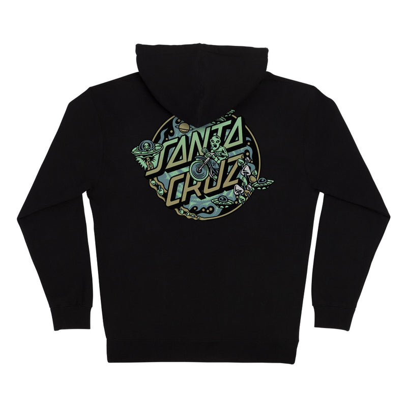 WINKOWSKI DOPE PLANET2 ZIP HOODED SWEATSHIRT