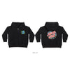 SCREAMING HIBISCUS DOT P/O ZIP HOODED SWEATSHIRT KIDS