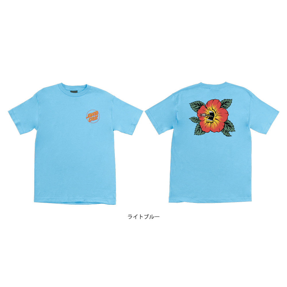 SCREAMING HIBISCUS S/S REGULAR T-SHIRT