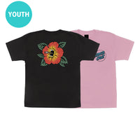 SCREAMING HIBISCUS S/S REGULAR T-SHIRT YOUTH