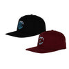 SIMPLIFIED WAVE DOT SNAPBACK HAT