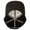 SIMPLIFIED WAVE DOT SNAPBACK HAT