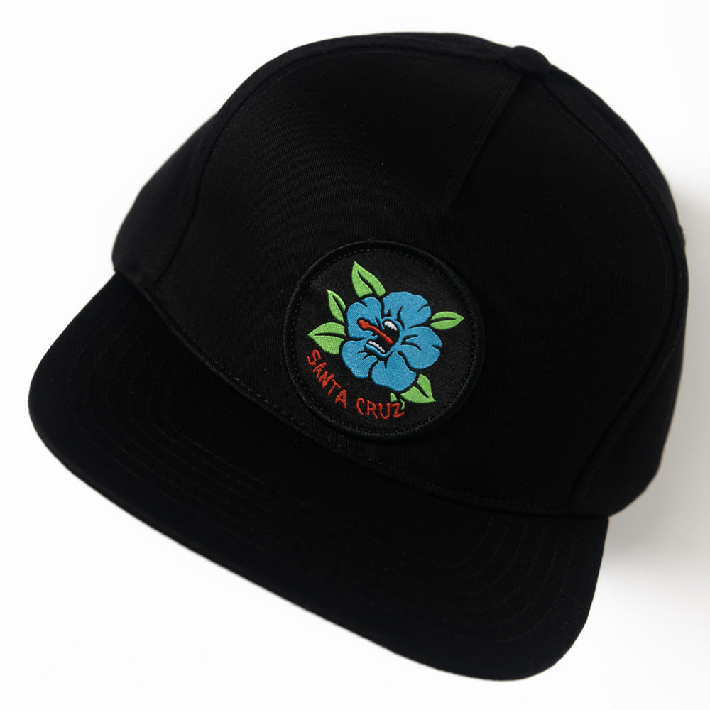 SCREAMING HIBISCUS SNAPBACK HAT