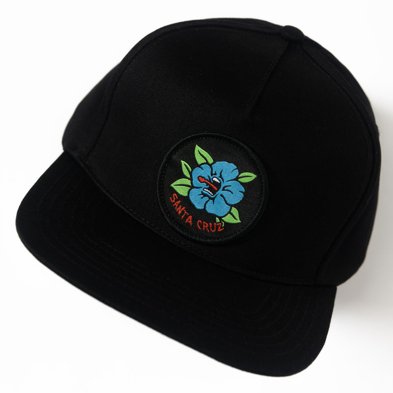 SCREAMING HIBISCUS SNAPBACK HAT