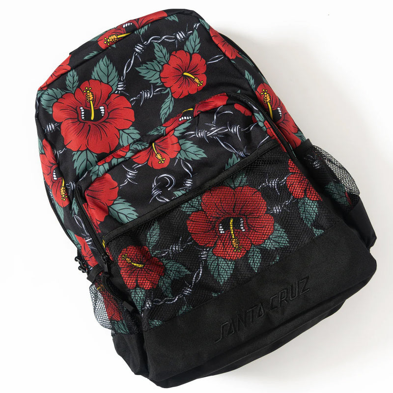 SCREAMING HIBISCUS BEACH BAG