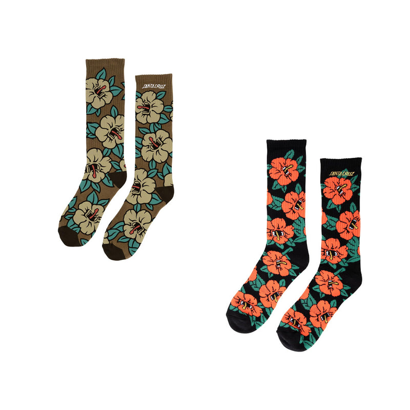 SCREAMING HIBISCUS SOCKS